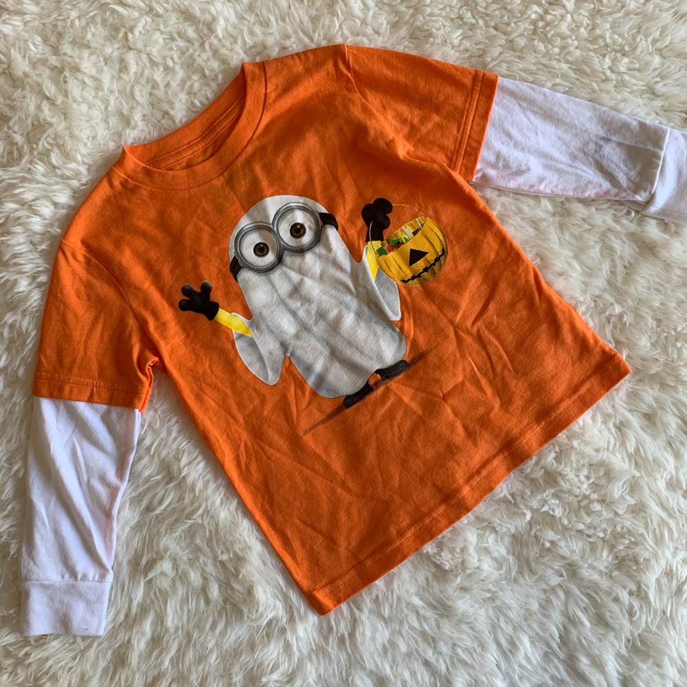🎃 Despicable Me | Kids Halloween Long Sleeve Tee